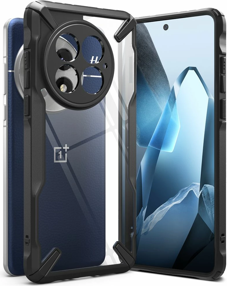 Mbështjellës Ringke Fusion X për OnePlus 13, i zi