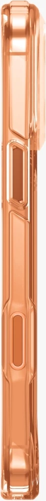 Mbështjellës UNIQ LifePro Xtreme Magclick Charging për iPhone 17 Pro Max, MagSafe, TPU/PC, portokalli