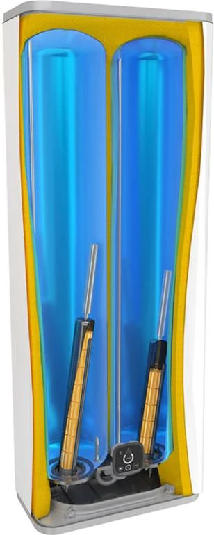 Bojler Atlantic Vertigo Steatite, WIFI, 100L, Silver Slim