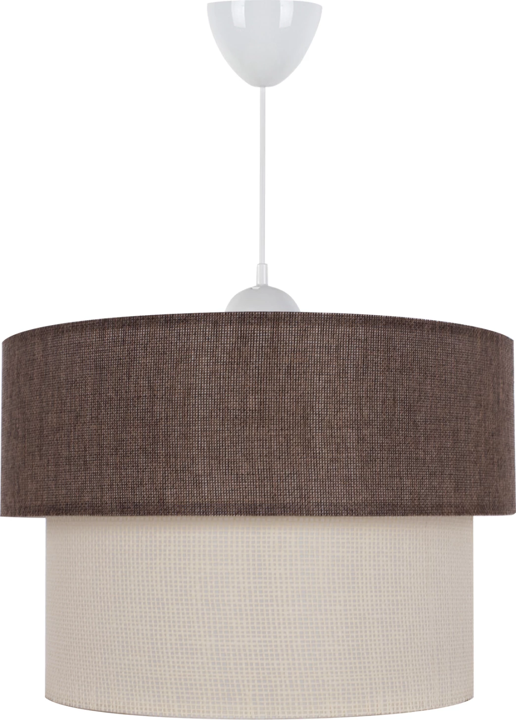 Llambë varëse për tavan, FH7619.03, dy shtresa stofi, kornizë plastike