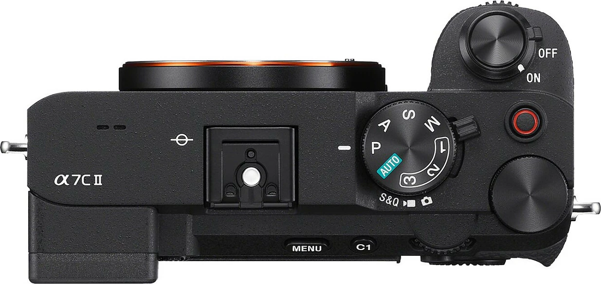 Kamerë Sony Alpha 7C II Body, 4K, 759 pika AF, ekran 3", Wi‑Fi/Bluetooth, e zezë