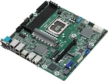 Pllakë amë ASRock W680D4U-2L2T/G5, micro ATX, Socket 1700, DDR5, 4x LAN