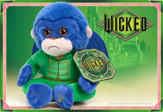 Lodër pellushi NOBLE COLLECTION Wicked Chistery 19 cm, blu/jeshile