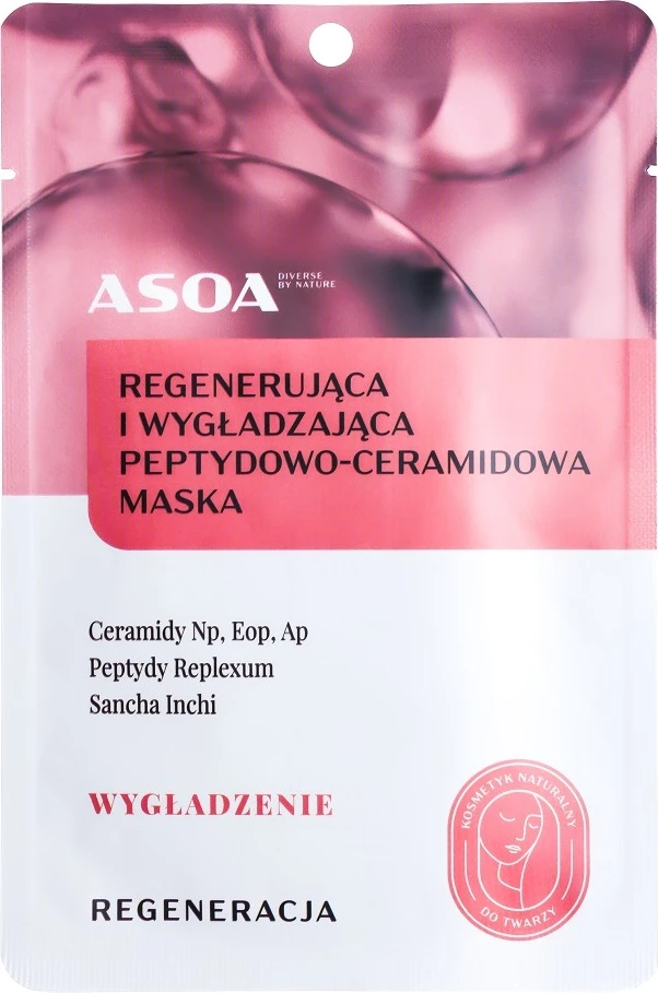 Maskë për fytyrë Asoa Peptide-Ceramide për femra, 30g
