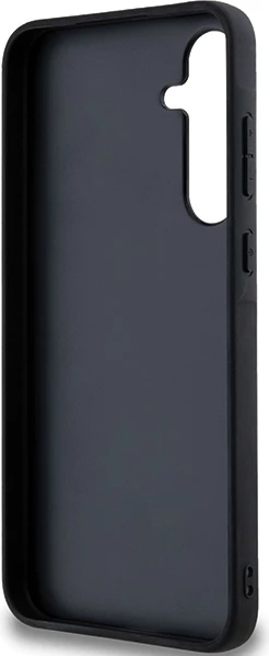 Mbështjellës Karl Lagerfeld Fixed Glitter Ikonik Logo Metal Pin për Samsung Galaxy A35, zi