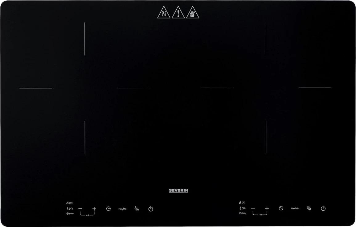 Pllakë gatimi me induksion SEVERIN DK 1033, 2 zona, 3400W, e zezë