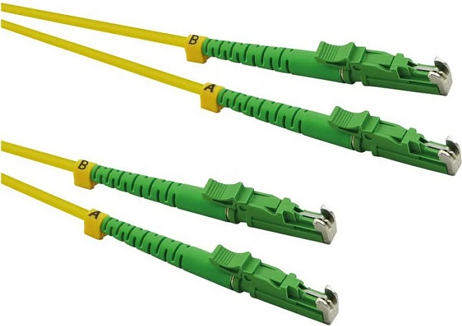 Kabllo fiber optike ROLINE LWL duplex OS2 9/125, E-2000 (LSH) APC, 7.5 m, e verdhë