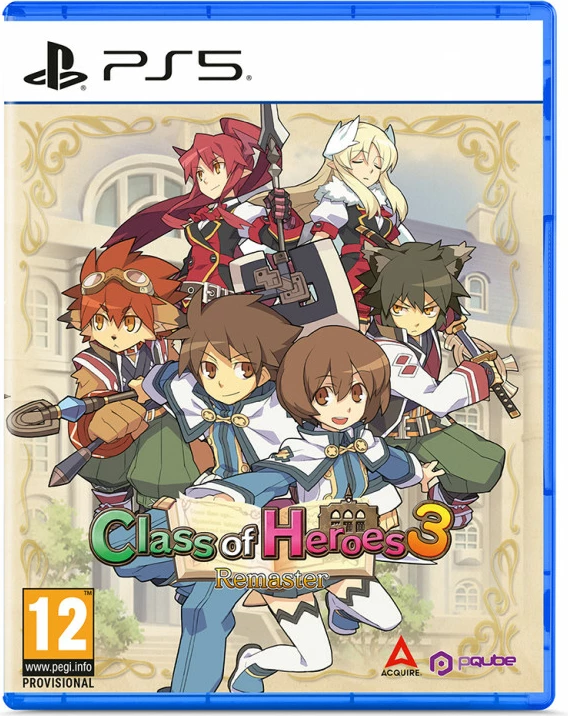 Lojë për PlayStation 5, PQube, Class of Heroes 3 Remaster, PEGI 12