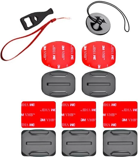 Set aksesorë për kamera sportive, Hurtel, 50-në-1, për GoPro/SJCAM