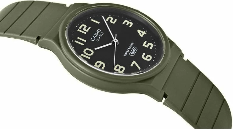 Orë dore CASIO unisex, e gjelbër