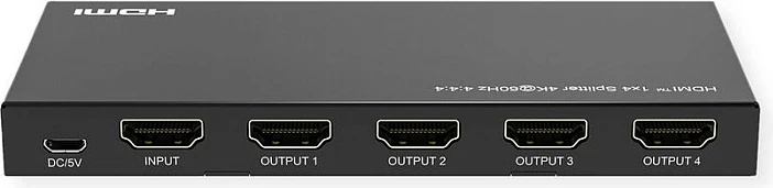 HDMI Splitter VALUE 4K, 1x4, 4K@60Hz, HDR, HDCP 2.2, i zi
