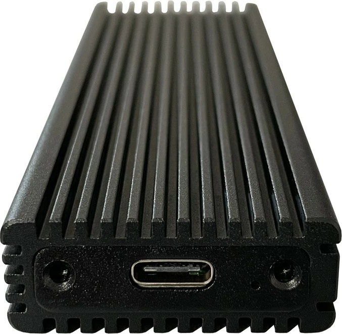Kasë SSD LC-Power LC-M2-C-MULTI, M.2, USB 3.2, e zezë