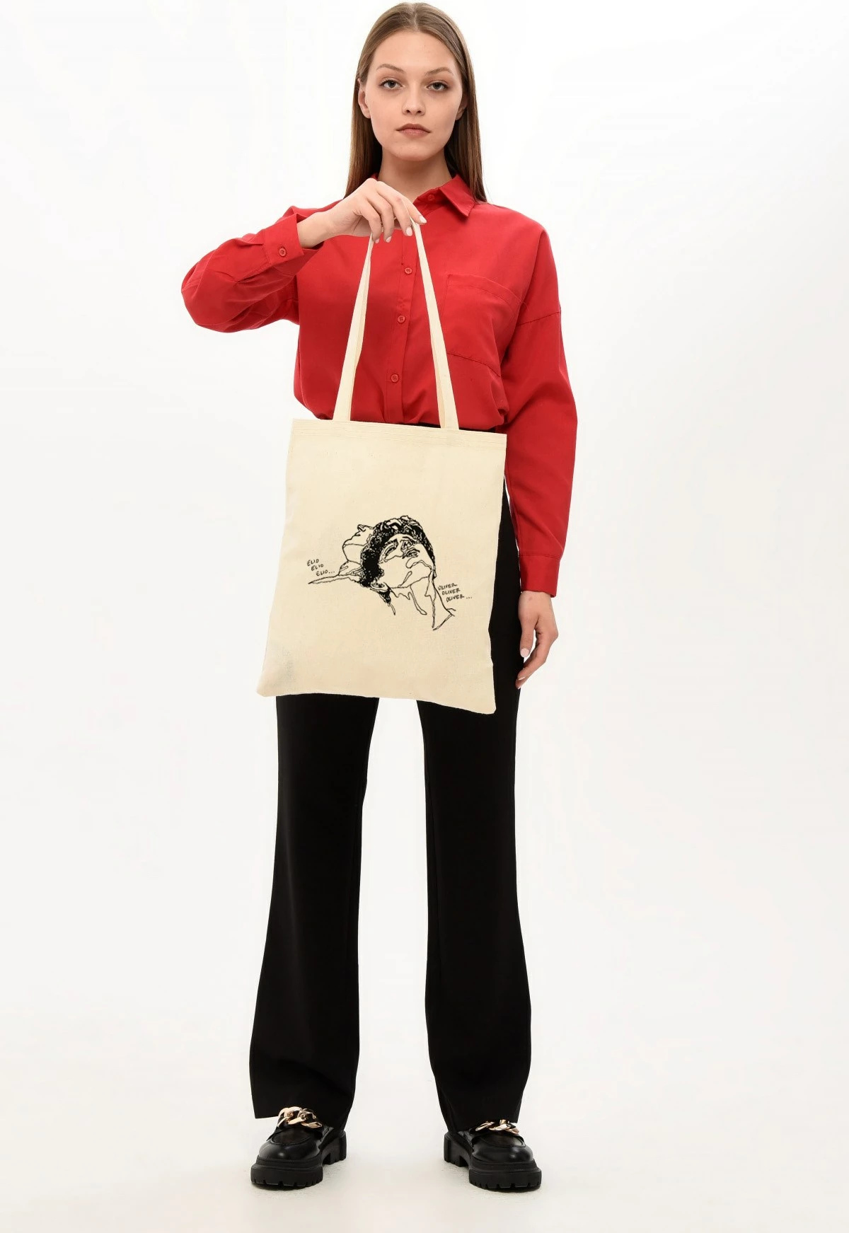 Çantë Tote Zoozie Bags, krem, 0365