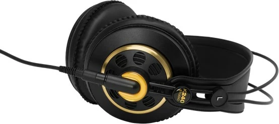 Kufje AKG K240 Studio, studio, in-ear, gjysmë të hapura, të zeza