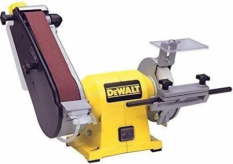 Grindër bankine DeWalt DW755YM2 415 W, disk 150 mm, rrip 715 x 45 mm