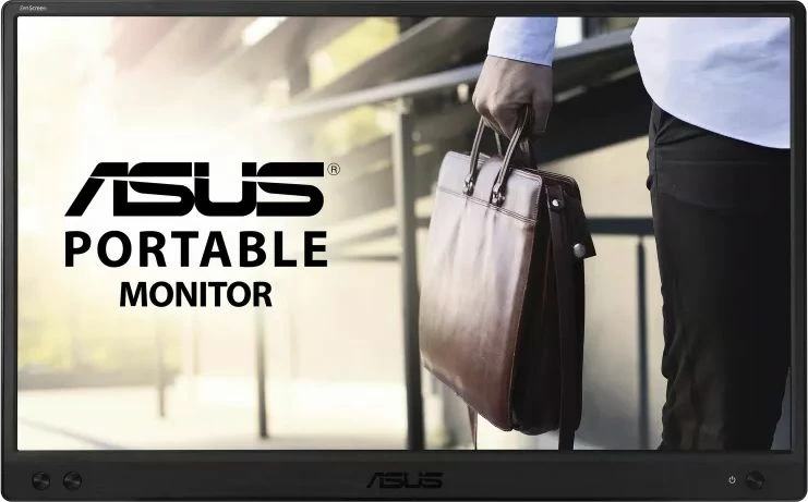 Monitor portativ Asus ZenScreen MB166C 90LM07D3-B01170, 15.6\" Full HD IPS 60Hz USB-C, i zi