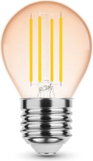 Poq LED E27 G45 4W Amber