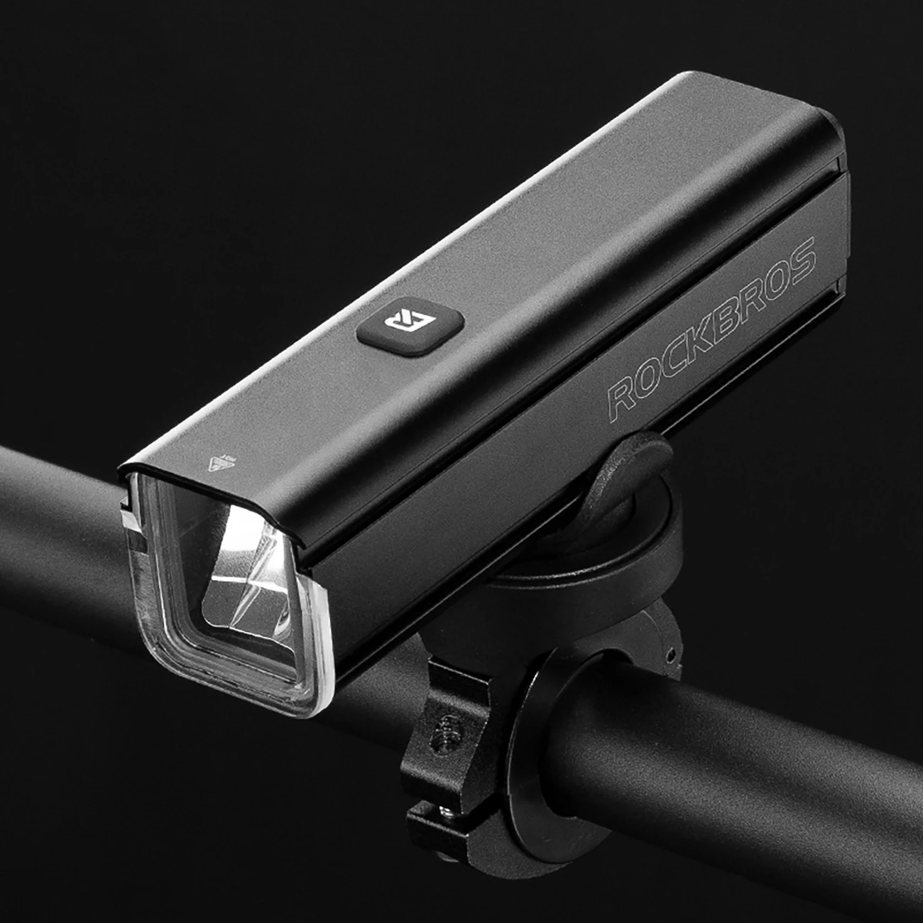 Dritë për biçikletë Rockbros 24610002001, 1000 lm, USB-C, e zezë, set me kabllo