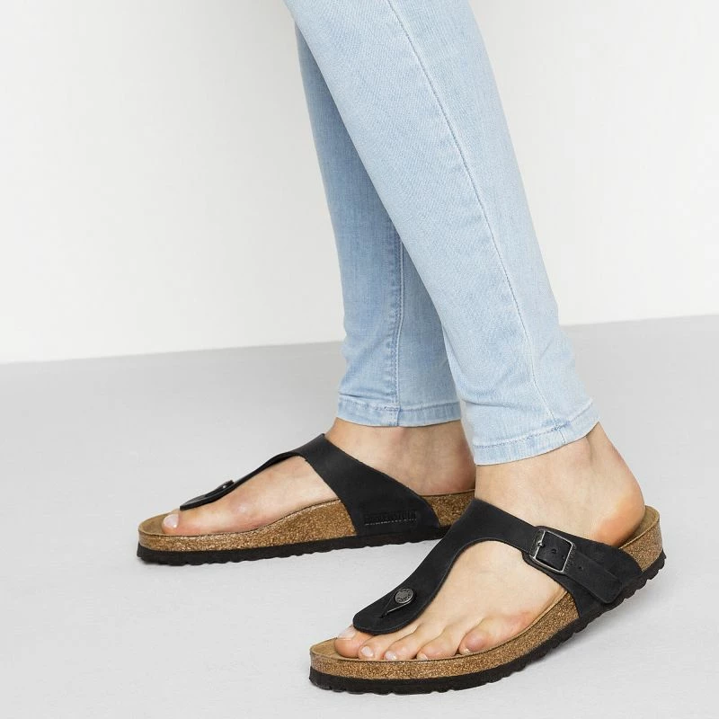 Flip-flops Birkenstock për meshkuj/femra, të zeza