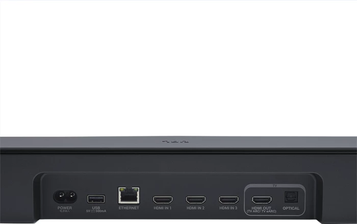 Soundbar JBL BAR 1300 MK2 2470W me subwoofer 8\" dhe altoparlantë rrethues wireless të shkëputshëm (set), i zi