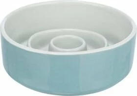 Tas ushqimi slow-feeding Trixie 24520 450 ml 14 cm gri/blu