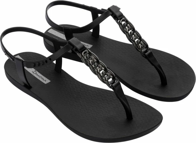 Sandale flip-flop për femra Ipanema, të zeza
