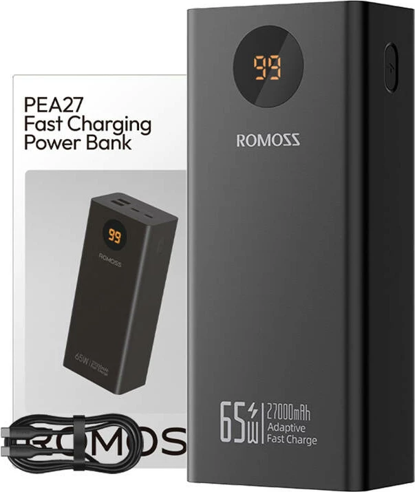 Powerbank Romoss PEA27S Pro 27000mAh 65W, zi