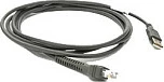 Kabllo USB Zebra CBA-U01-S07ZAR, USB-A në USB-A, 2.1 m, Gri