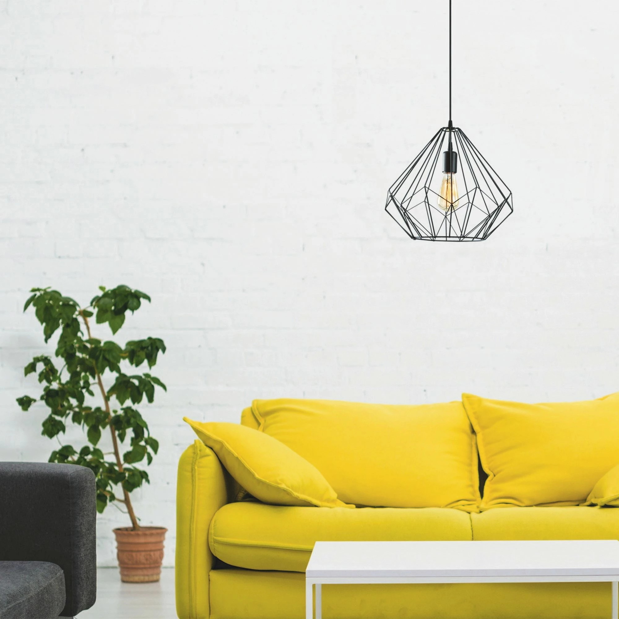 Llambë tavani Opviq, Diamond - 703-S, e zezë