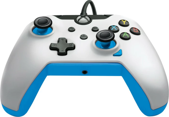 Kontroller me kabllo PDP Xbox Wired Controller ION 2.5 m, bardhë-kaltër