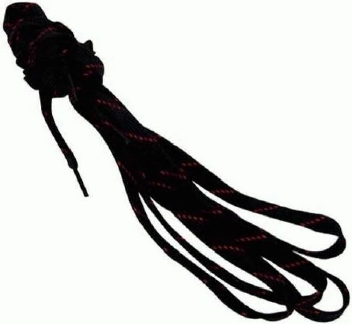 Lidhëse këpucësh Tempish, unisex, të bardha/zeza