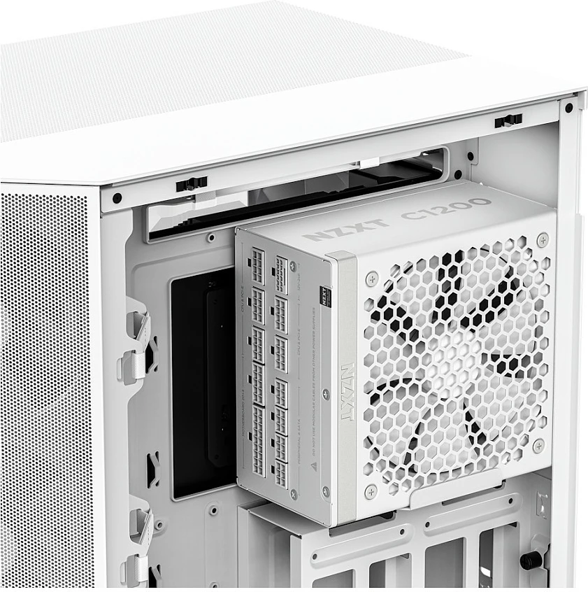 Furnizues rryme NZXT C Series C1200, 1200W, 80+ Gold, Fully Modular, ATX 3.1, i bardhë