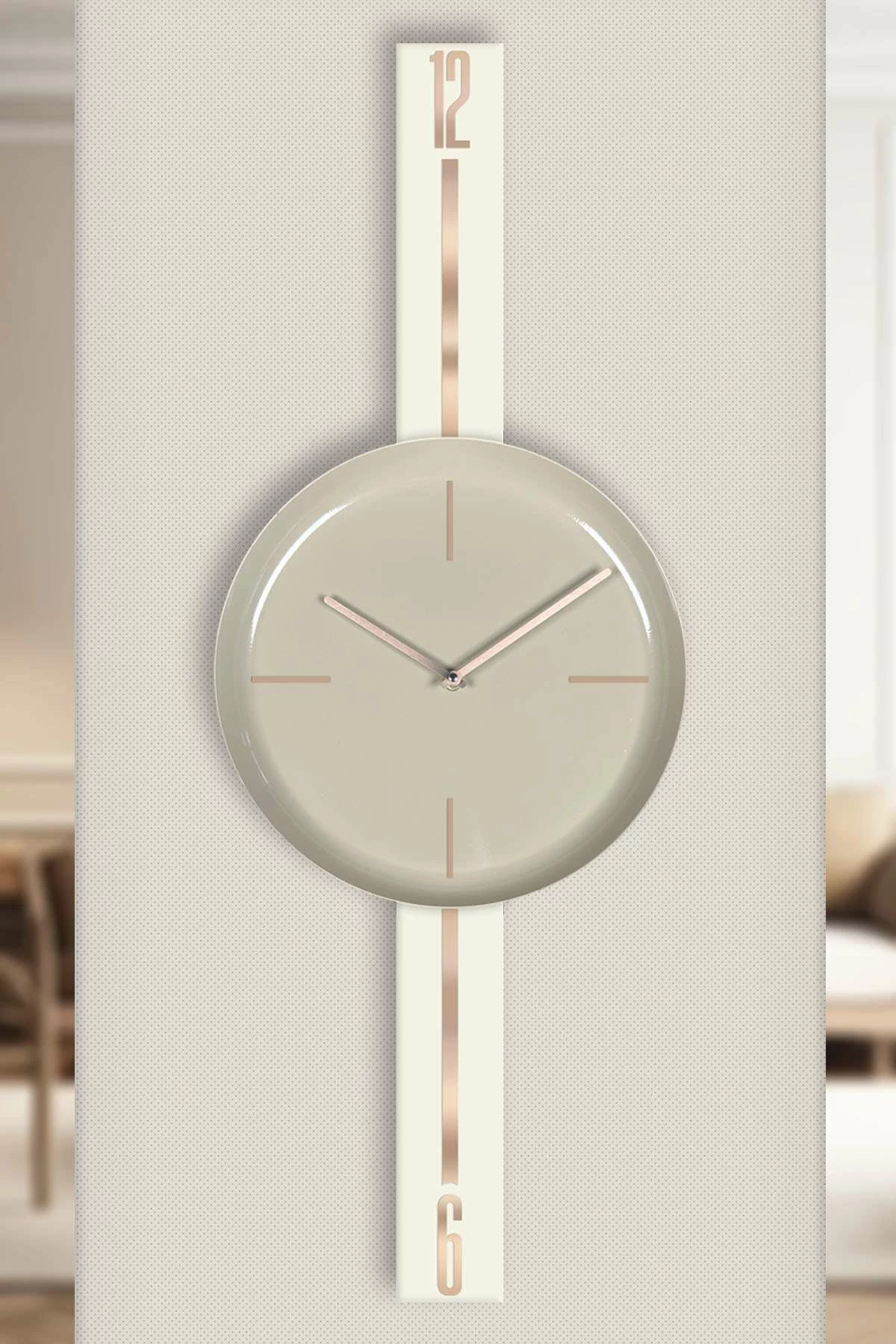 Orë muri dekorative Wallity, Vlnt103Krcp, krem & kapuçino