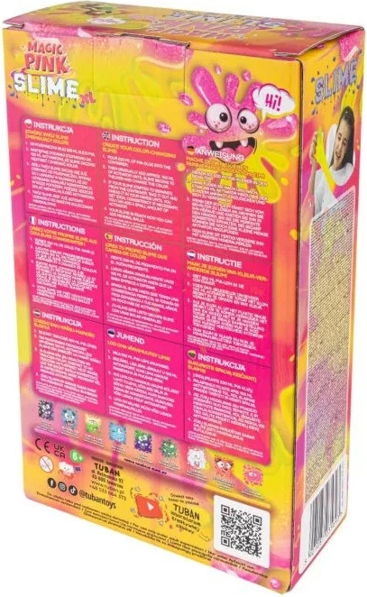 Set slime magjik DIY TUBAN TU3569, XL, shumëngjyrësh