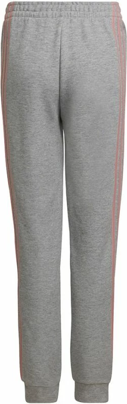 Pantallona për fëmijë adidas, gri me detaje rozë [Madhësia: 164 cm]