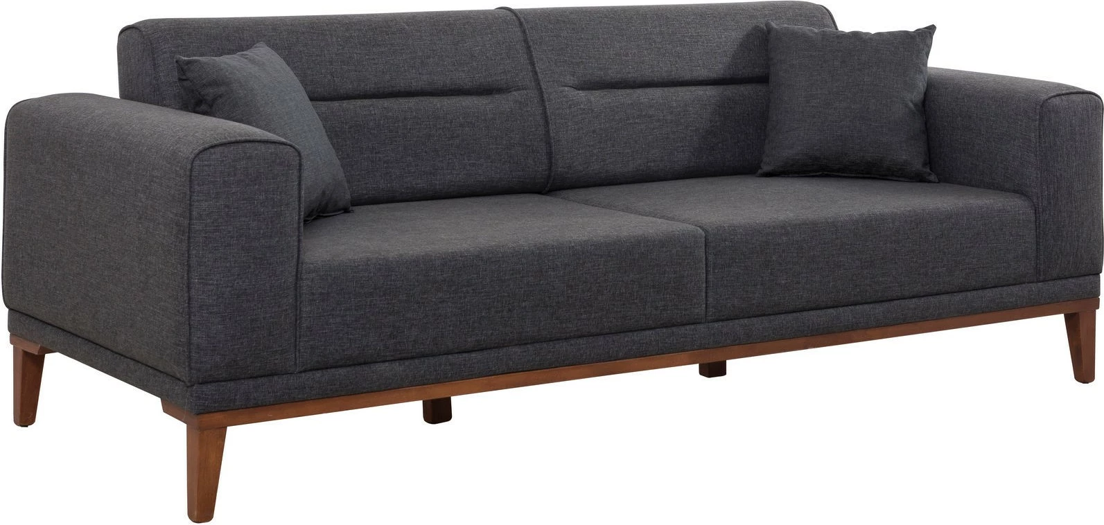 Divan-krevat 3 vendësh Atelier del Sofa, ngjyrë antracit, Liones