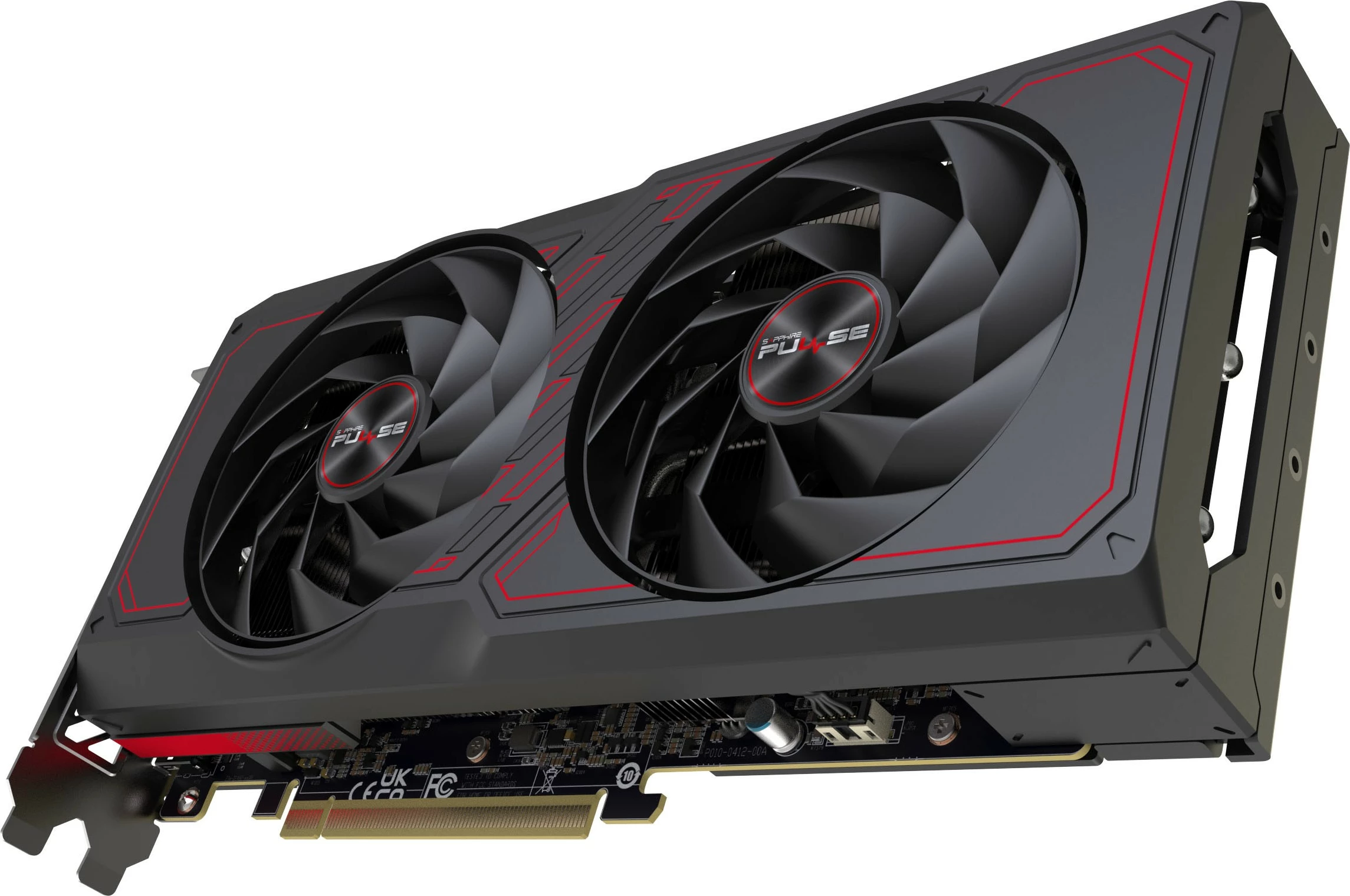 Kartelë grafike Sapphire PULSE Radeon RX 7600 XT, 16 GB, GDDR6, PCI Express x8 4.0, ngjyrë e zezë