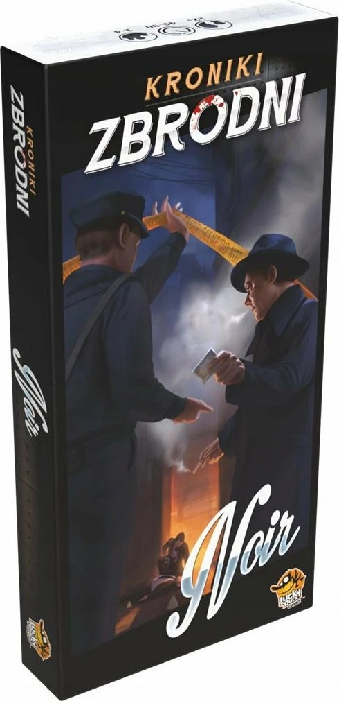 Shtesë lojë tavoline Lucky Duck Games Kroniki Zbrodni: Noir, 1-4 lojtarë, 120 min, 12+, gjuhë polonisht