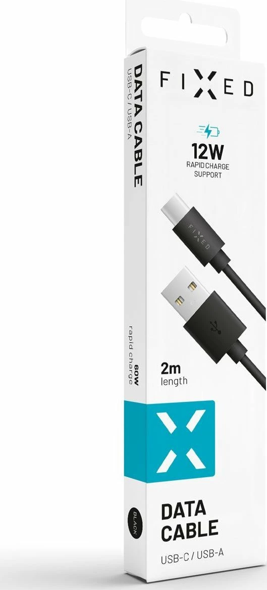 Kabel USB Fixed FIXD-UC2M-BK, USB-A - USB-C, 2 m, i zi