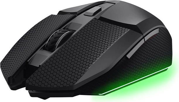 Maus gaming Trust GXT122 FELOX+ Dual Wireless, 12000 DPI, RGB, e zezë