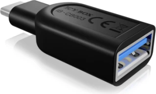 Adapter USB ICYBOX IB-CB003 USB-C në USB-A 3.0, e zezë