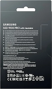 SSD i brendshëm Samsung 9100 PRO 8TB, M.2 NVMe PCIe 5.0, 14800MB/s, i zi
