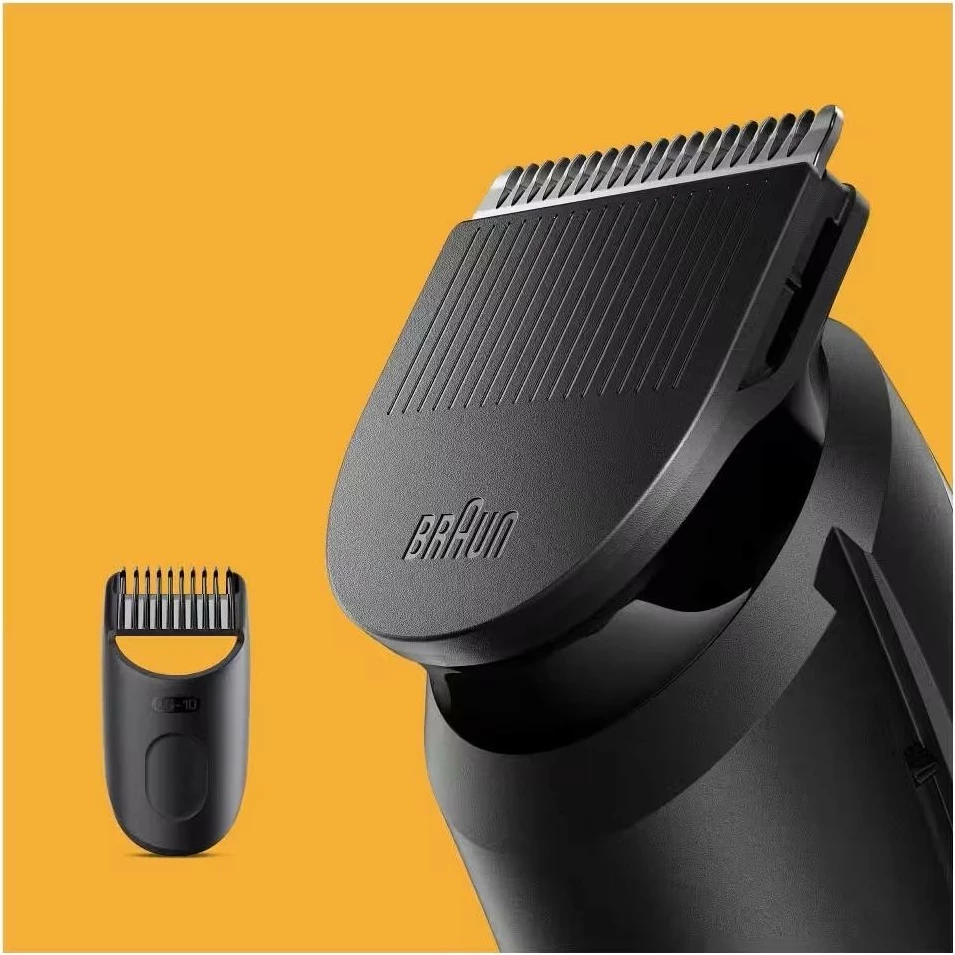 Makinë rroje Braun Series 3 BT3400, trimmer për mjekër, 20 nivele, 50 min punë, i zi