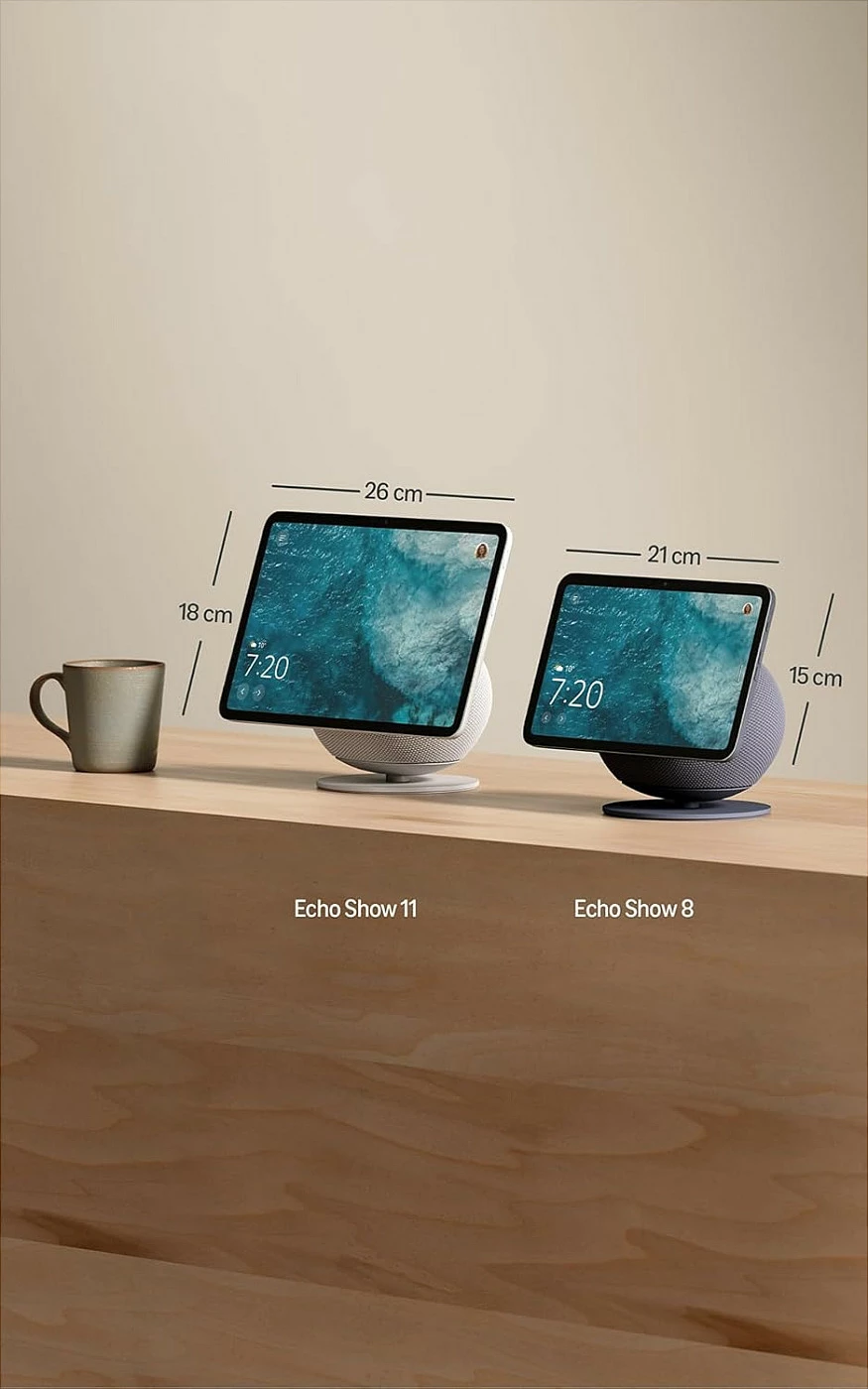 Altoparlant me ekran Amazon Echo Show 8, Alexa, 8.7", 13 MP, Wi‑Fi 6, Graphite