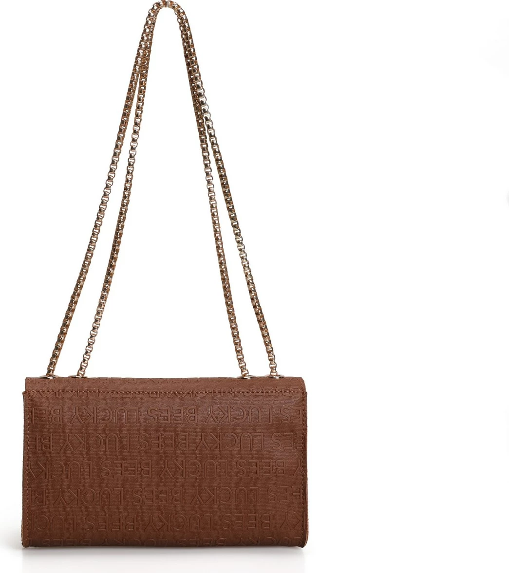 Çantë crossbody Lucky Bees, 1283, ngjyrë tan