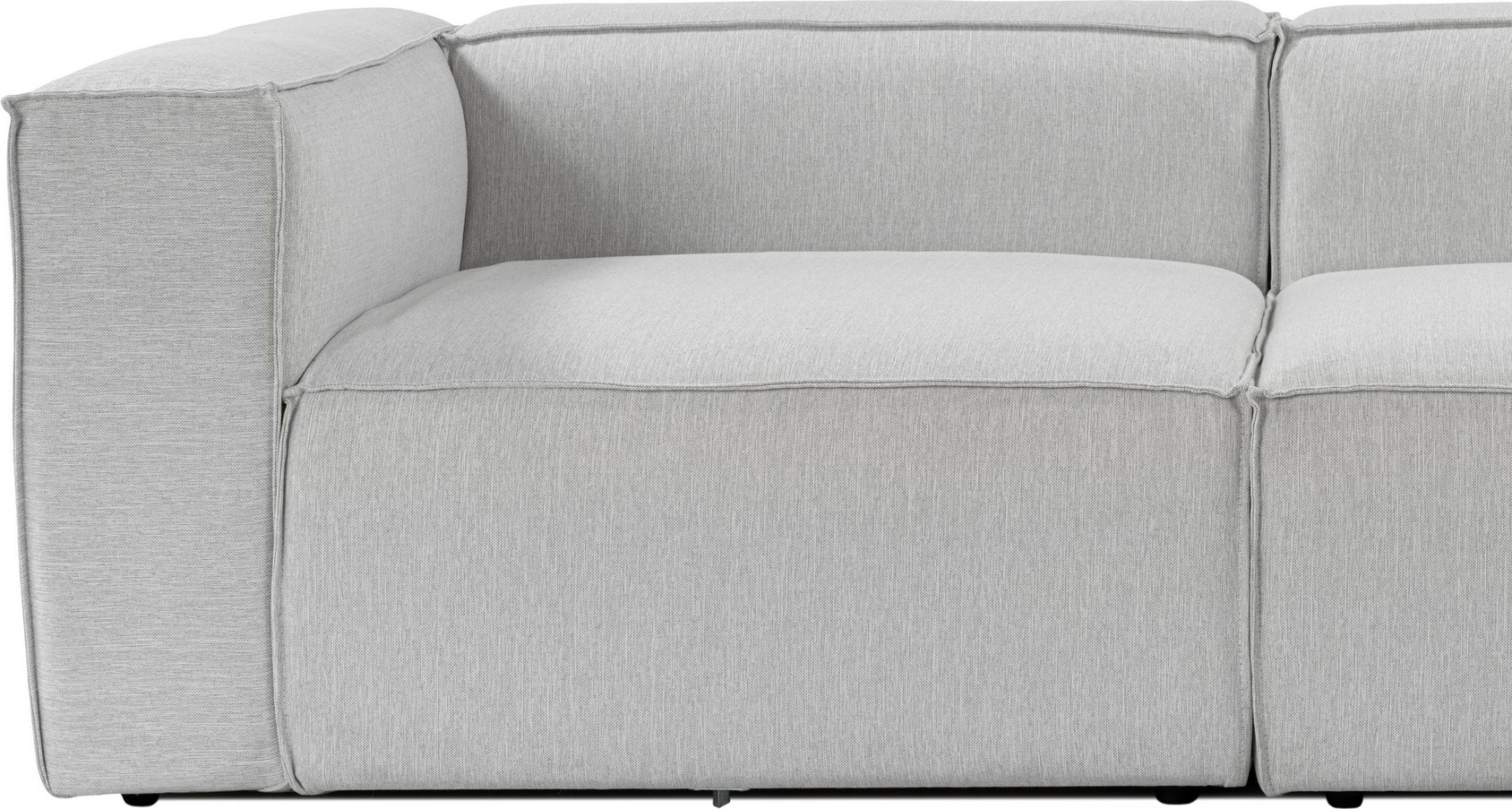 Këndsofa Atelier del Sofa, ngjyrë gri, Fora