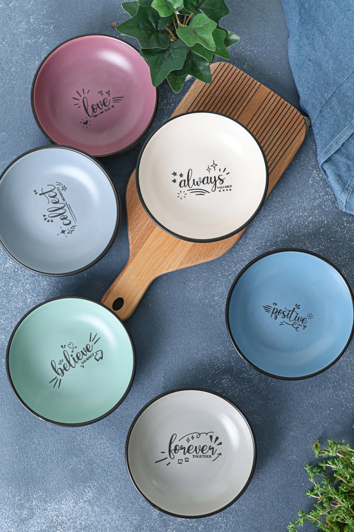 Set tasash për salcë (6 copë), Hermia Concept, X00017459