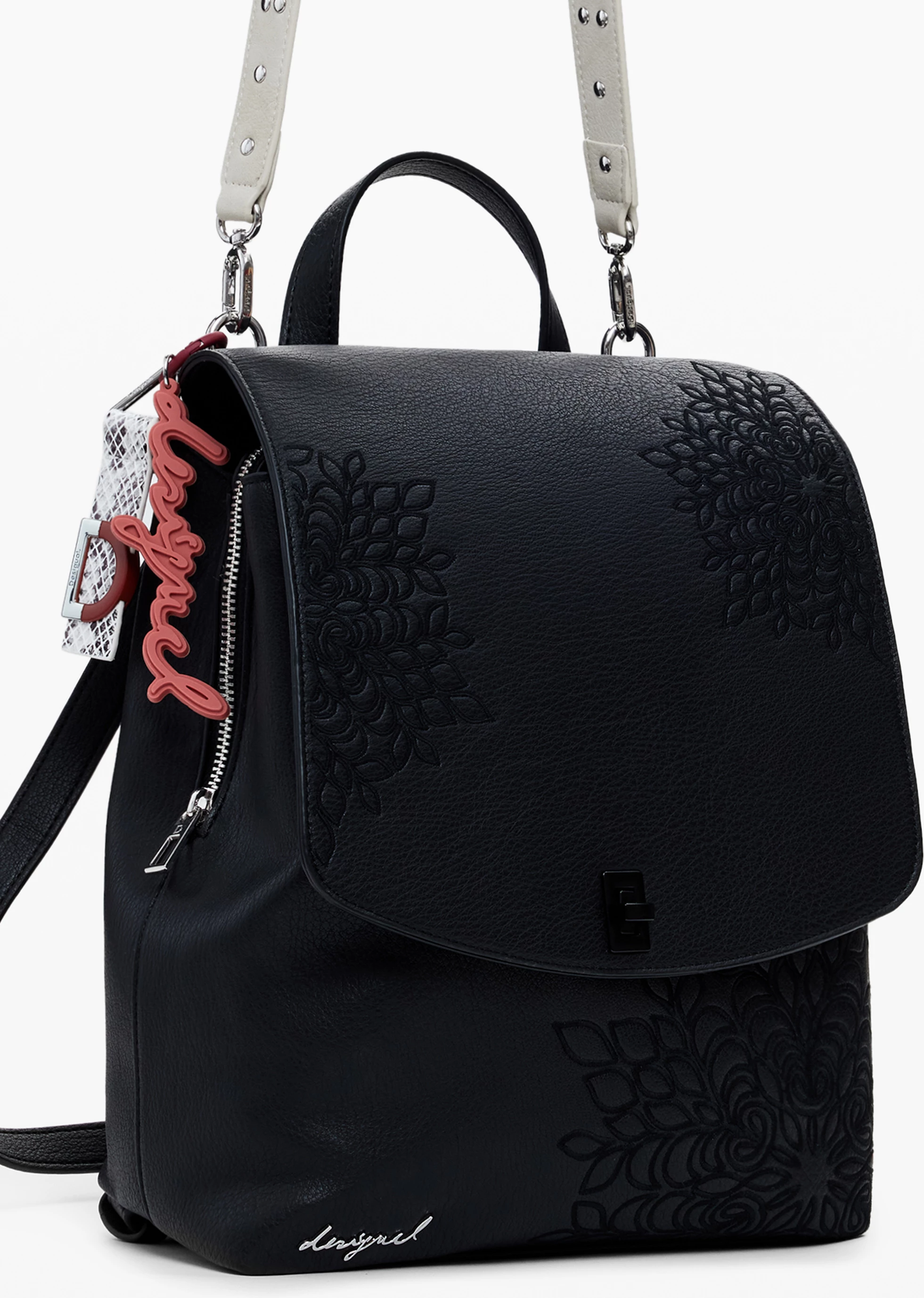 Shpinore DESIGUAL SIERRA SUMY MINI STRAIGHT FLAP femra, e zezë