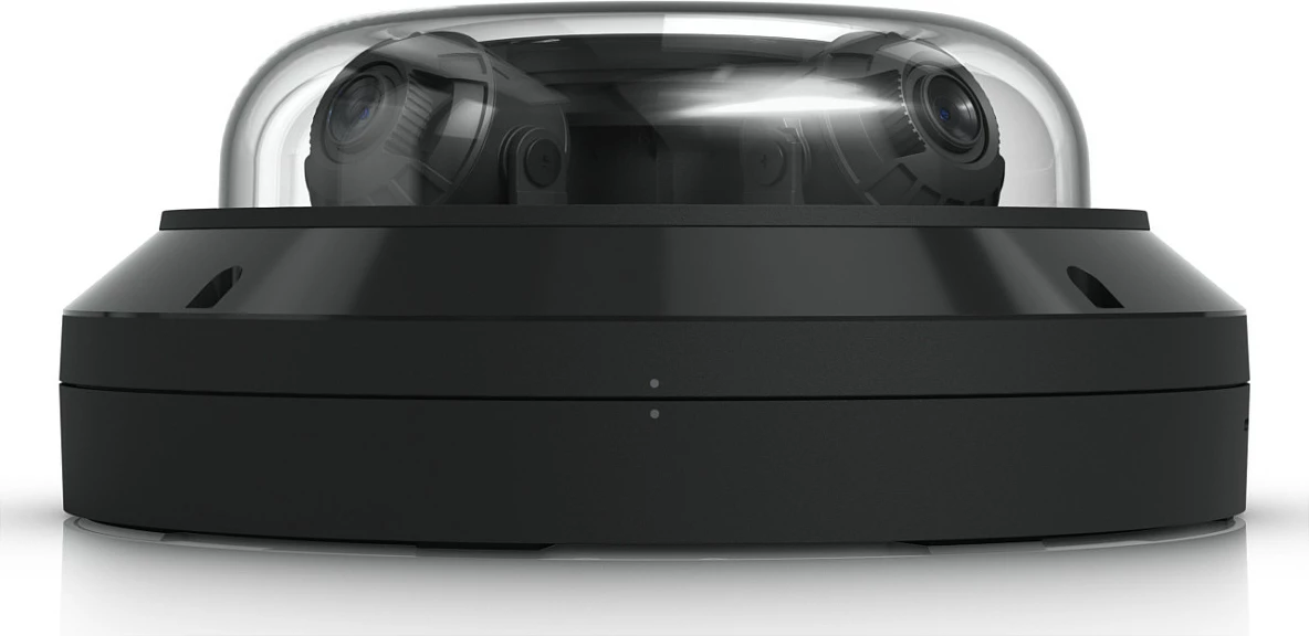Kamerë sigurie Ubiquiti UVC-AI-MS-4-B, 4K 360°, Gigabit Ethernet, IR, MicroSD, IP66/IK10, e zezë