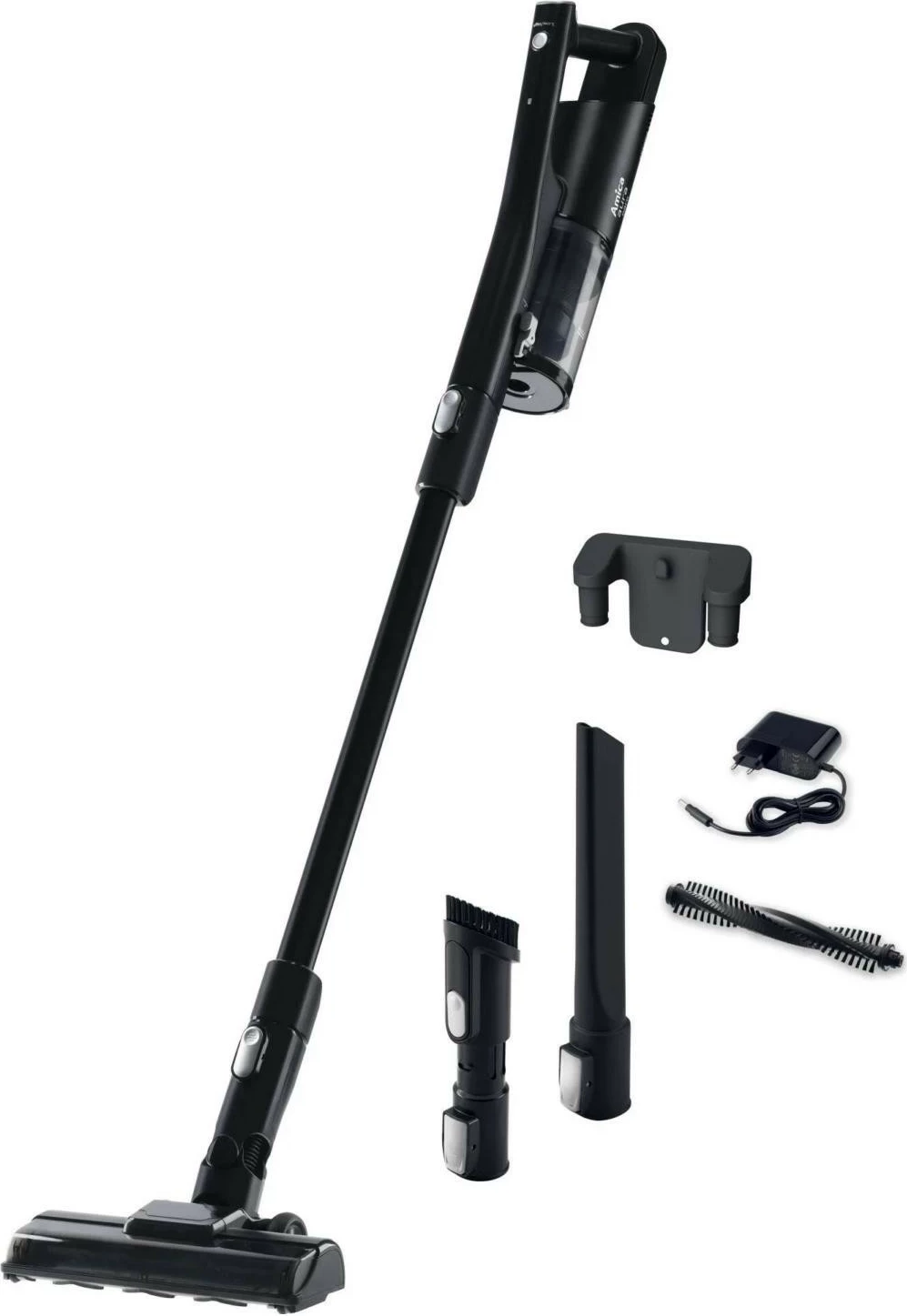 Kasë fshesë Amica Aura Dark VM 7051, pa kabllo, 0.45L, e zezë